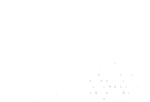 Light Red vector backdrop with dots, spots, cubes. Illustrazione stock