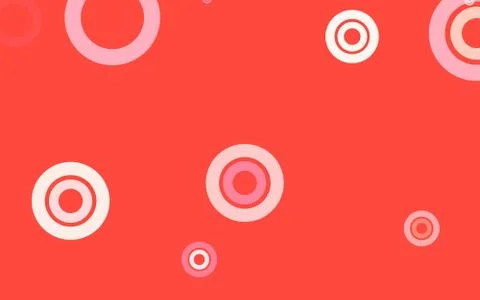 Light Red vector backdrop with dots. Stockillustratie