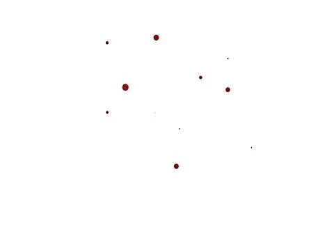 Light red vector backdrop with dots. Stock Illustration