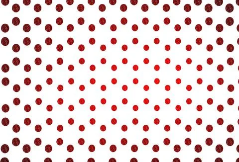 Light red vector backdrop with dots. Stock Illustration