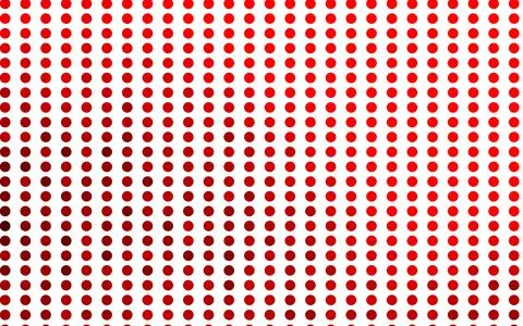 Light Red vector backdrop with dots. Stockillustratie