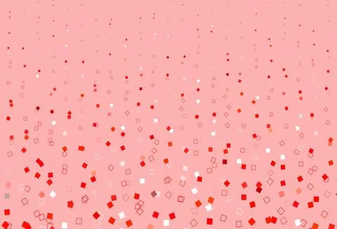 Light Red vector backdrop with lines, rectangles. Illustrazione stock