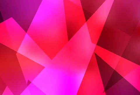 Light Red vector backdrop with lines, triangles. Illustrazione stock