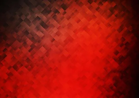 Light Red vector backdrop with rectangles, squares. Stock Illustration