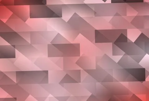 Light Red vector backdrop with rhombus. Stock Illustration