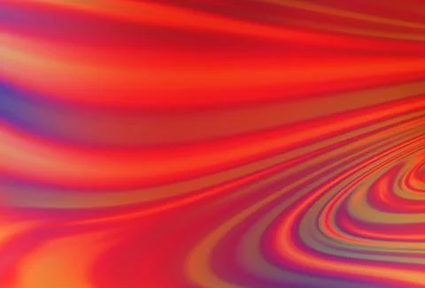 Light Red vector background with bubble shapes. Stock Illustration