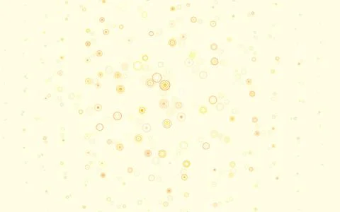 Light Red vector background with bubbles. Stock Illustration
