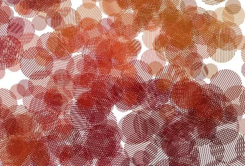 Light Red vector background with bubbles. 스톡 일러스트