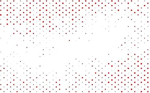 Light Red vector background with bubbles. 스톡 일러스트