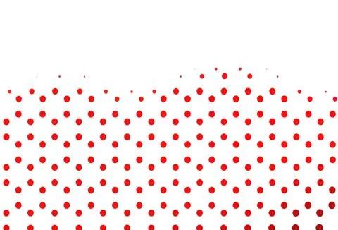 Light red vector background with bubbles. 스톡 일러스트