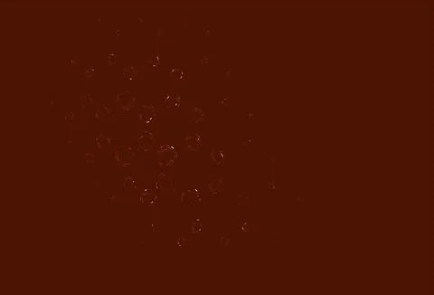 Light red vector background with bubbles. 스톡 일러스트