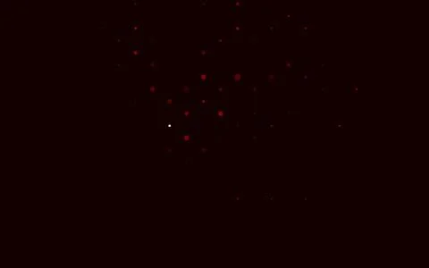 Light Red vector background with bubbles. 스톡 일러스트