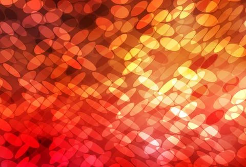 Light Red vector background with bubbles. Stock Illustration