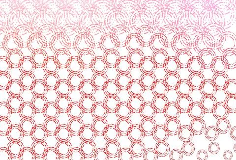 Light red vector background with bubbles. 스톡 일러스트