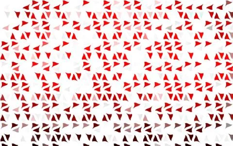 Light Red vector background with triangles. Stock-Illustration