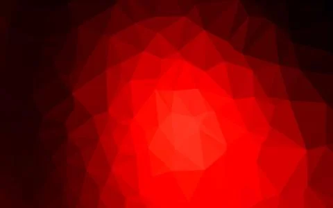 Light Red vector blurry triangle pattern. Illustrazione stock