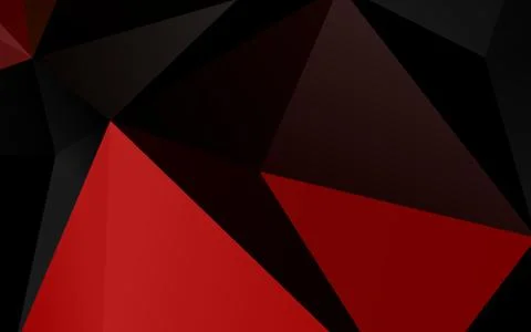 Light Red vector blurry triangle pattern. 스톡 일러스트
