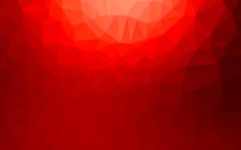 Light Red vector blurry triangle pattern. Stock Illustration