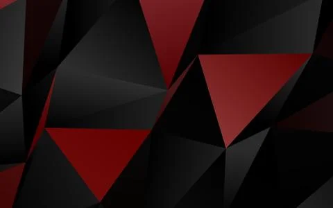 Light Red vector blurry triangle pattern. Stock Illustration
