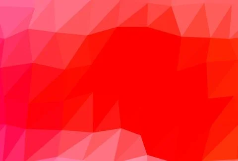 Light Red vector blurry triangle pattern. Illustrazione stock