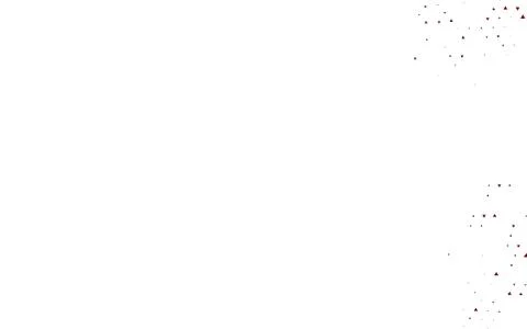 Light Red vector cover in polygonal style. Stock-Illustration