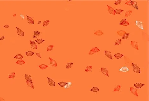 Light Red vector doodle backdrop. Stock Illustration