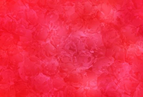Light Red vector doodle pattern with roses, flowers. Stock Illustration