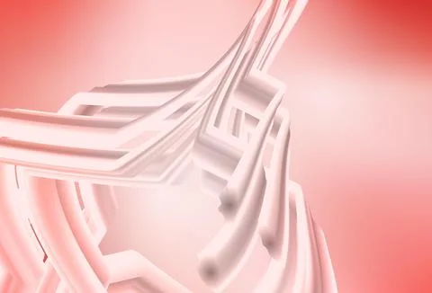 Light Red vector glossy abstract backdrop. Stock Illustration