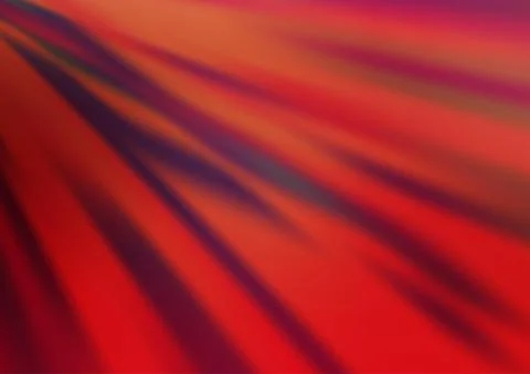Light Red vector glossy bokeh pattern. Illustrazione stock