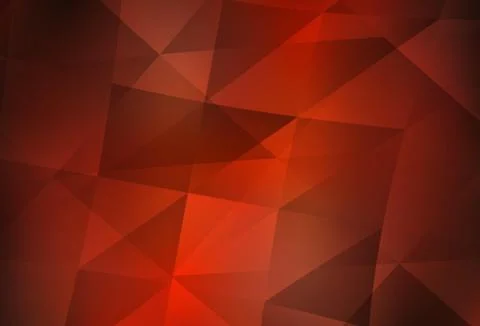 Light Red vector gradient triangles pattern. Stock Illustration
