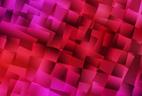 Light Red vector gradient triangles template. Illustrazione stock