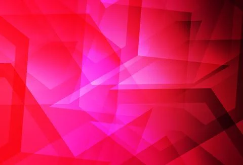 Light Red vector gradient triangles template. Illustrazione stock