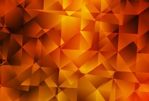 Light Red vector gradient triangles pattern. 스톡 일러스트