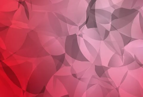 Light Red vector gradient triangles pattern. Stock Illustration