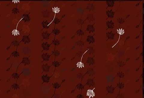 Light Red vector hand painted pattern. Stock Illustration