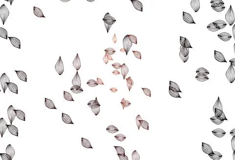 Light Red vector hand painted pattern. イラスト素材