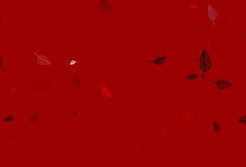 Light Red vector hand painted pattern. Stock Illustration