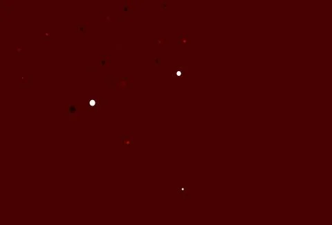 Light Red vector layout with circle shapes. Illustrazione stock