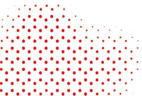 Light red vector layout with circle shapes. Illustrazione stock
