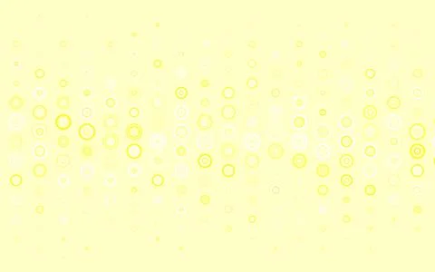 Light Red vector layout with circle shapes. Illustrazione stock