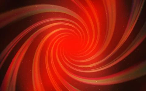 Light Red vector layout with cosmic stars. Shining illustration with sky star Stock Illustration