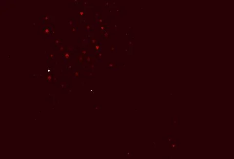 Light Red vector layout with elements of cards. 스톡 일러스트