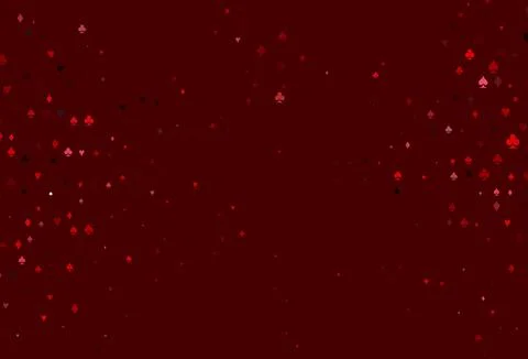 Light Red vector layout with elements of cards. 스톡 일러스트