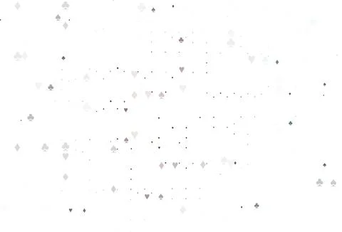 Light Red vector layout with elements of cards. Stock Illustration