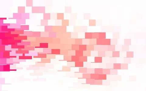 Light Red vector layout with lines, rectangles. Illustrazione stock