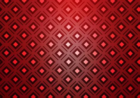 Light Red vector layout with lines, rectangle. Stock Illustration