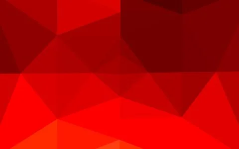 Light Red vector low poly cover. Stock-Illustration
