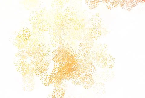 Light Red vector natural background with leaves. Stock Illustration