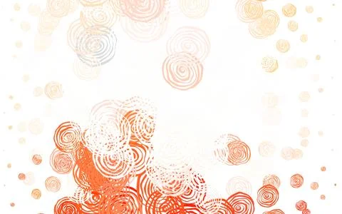 Light Red vector natural pattern with roses. Stock Illustration