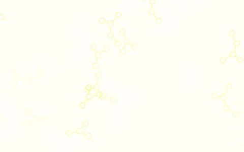 Light Red vector pattern with artificial intelligence network. Stock Illustration